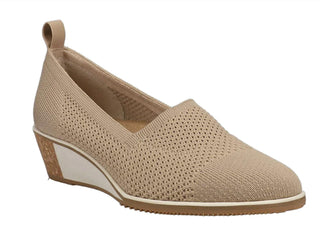 Vaneli - Galen Ecru Wedge Feminino