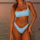 Kulani Kinis - Women's Shirred Minimal Full Bikini Bottom