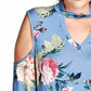 Oddi - Floral Vibes Choker Swing Dress -plus