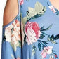 Oddi - Floral Vibes Choker Swing Dress -plus