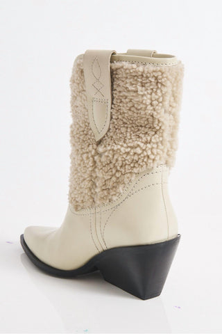 Free People - Women's Pitchfork Point Shearling Boots