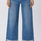 Lovervet - High Rise Double Cuffed Baggy Wide Leg Jeans