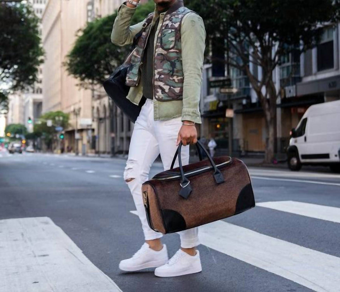 Tote & Carry - Men's Pony Fur Travel Bag