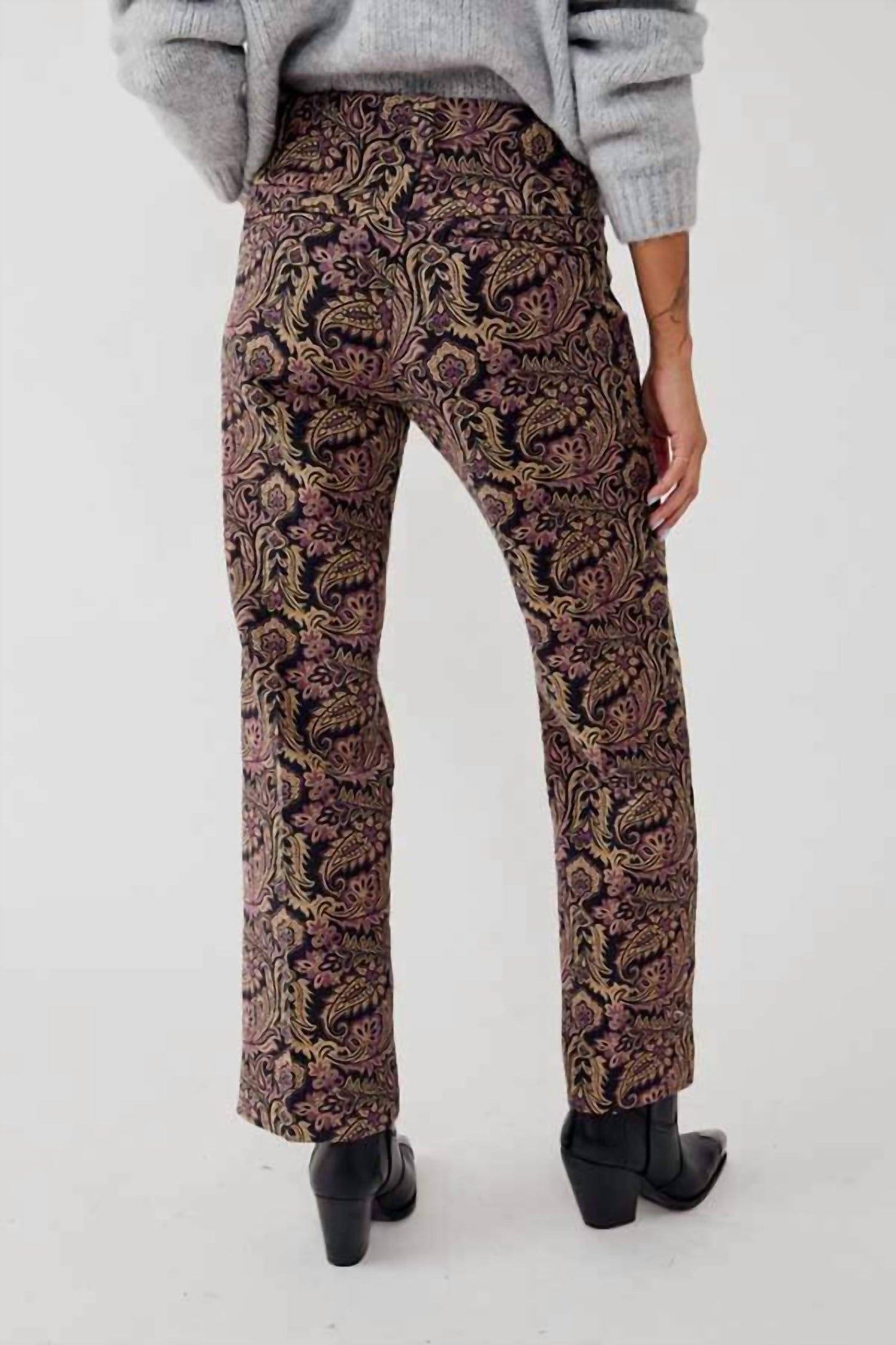 Free People - Walker Relaxed Jacquard Pants