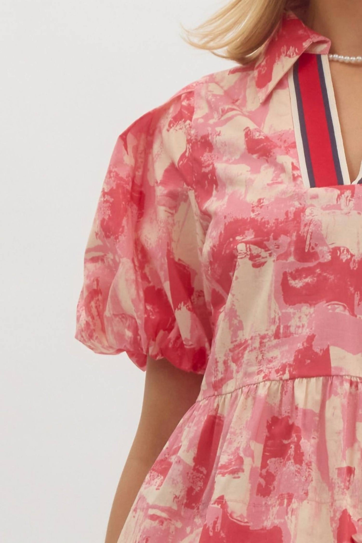 Entro - Abstract Print Top