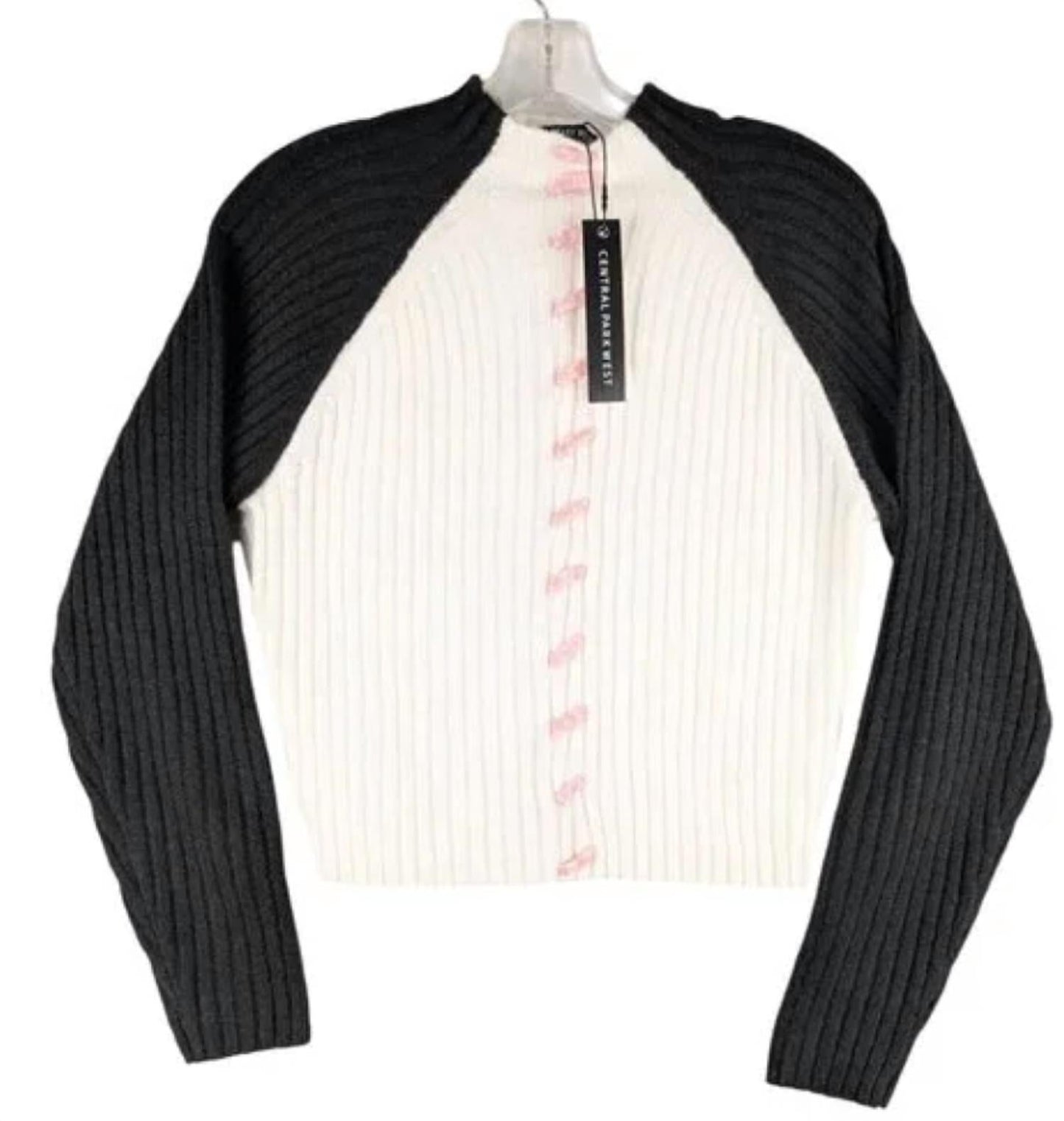 Central Park West - Women's Bobbie Whipstitch Mock Neck Sweater