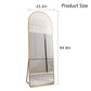 The 4th Generation Floor Mounted Full Length Mirror with Gold Frame