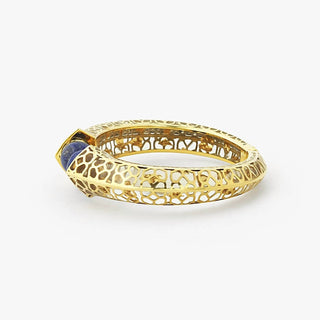Avenue Chic - Women's Temple Muse Oval Hinge Bangle