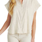 Splendid - Paloma Pintuck Lace Top Blouse