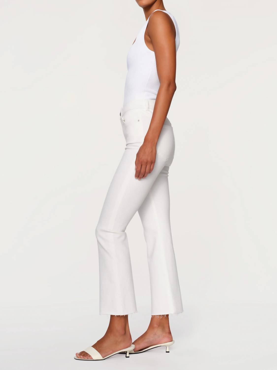 Dl1961 - Women'S - Bridget Instasculpt Raw Hem Ankle Bootcut Jeans