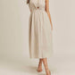 &Merci - Cut Out Midi Dress