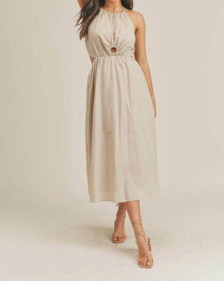 &amp;Merci - Vestido midi recortado