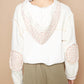 Pol - Miles Patchwork Floral Hoodie