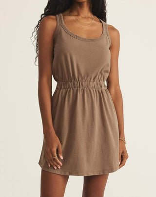 Z Supply - Vestido curto de malha Keegan Slub