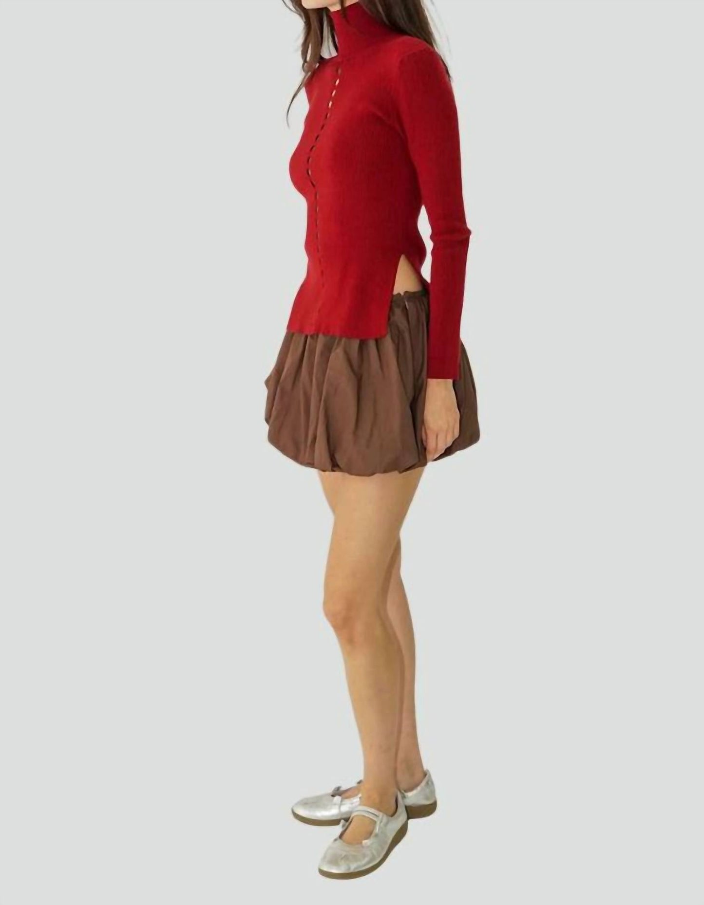 Find Me Now - River Knit Long Sleeve Top