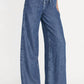 Frame - Drawstring Wide Leg Jean