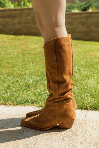 Free People - Bota feminina Sway Low Slouch