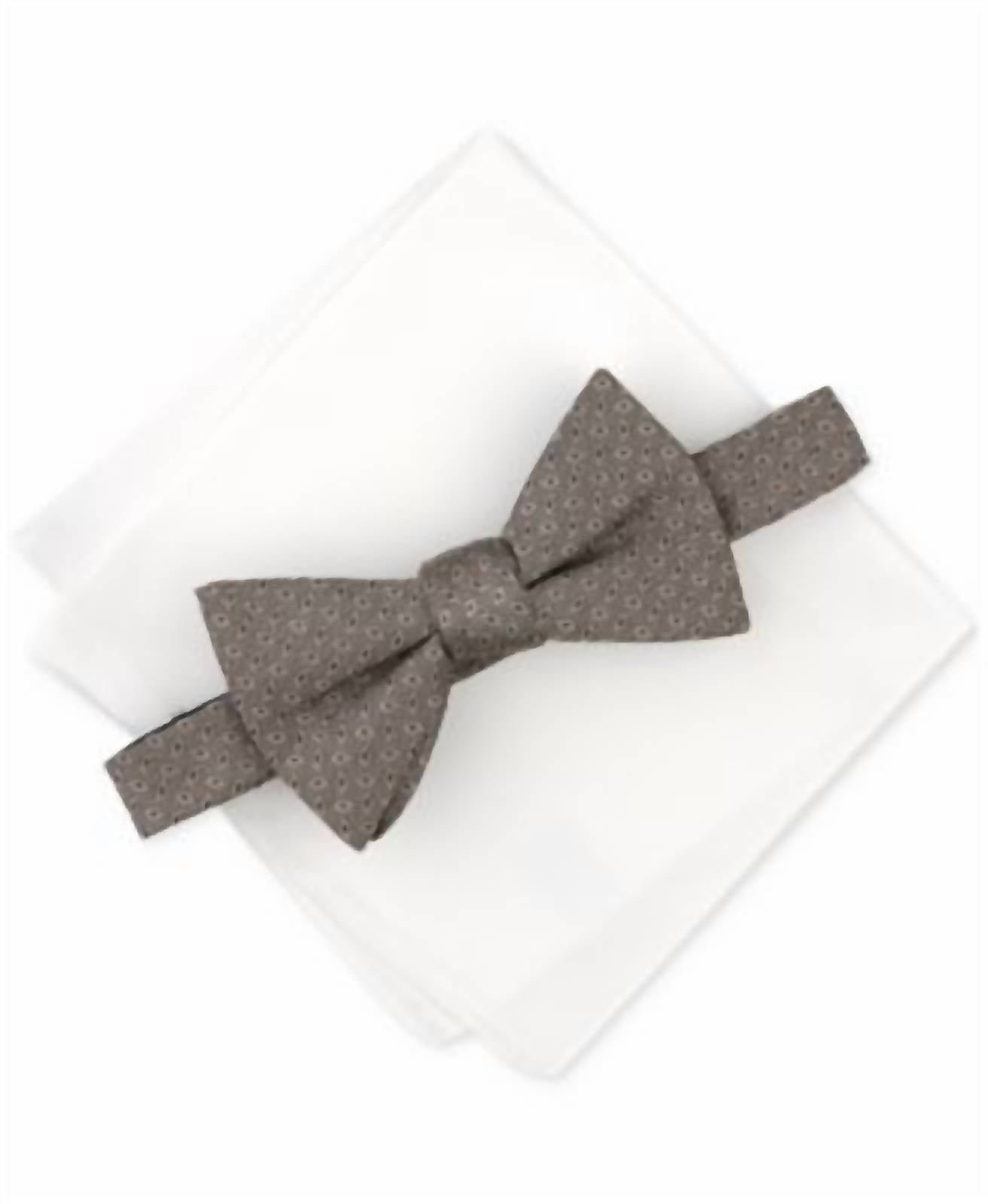 Alfani - Men's Lunar Geo-print Bow Tie
