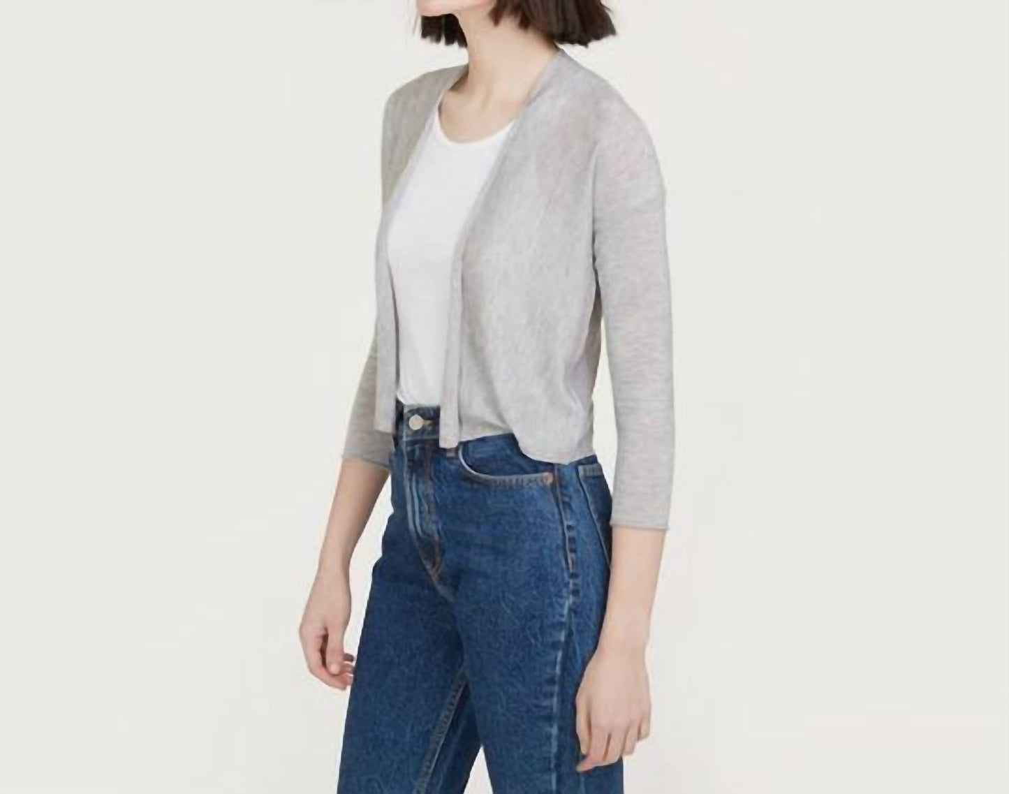 Autumn Cashmere - Easy Crop Cardigan