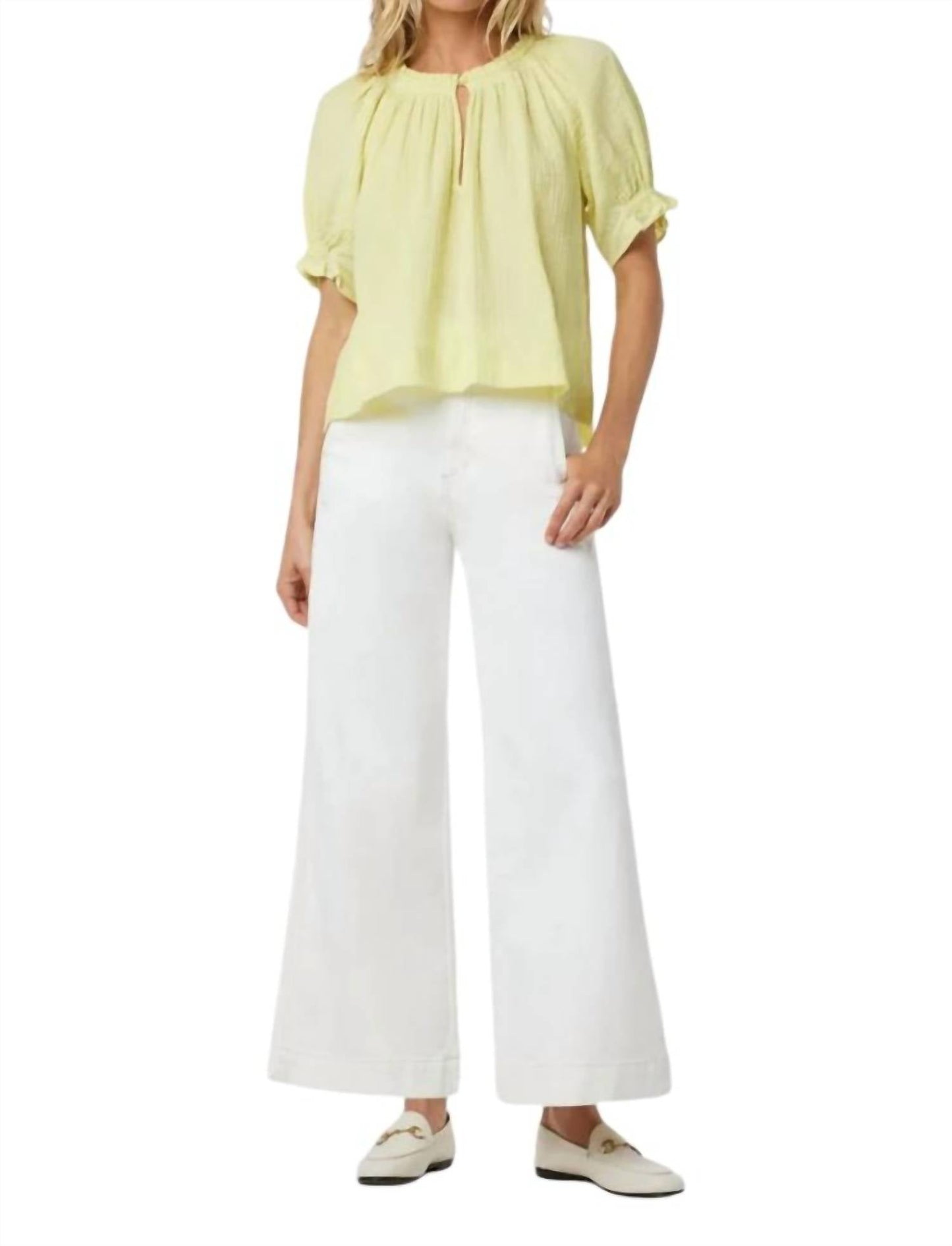 Joe'S Jeans - Avery Wide Leg Ankle Jeans