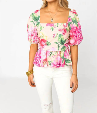Buddylove - Blusa Mirabelle com manga bufante