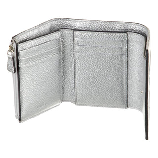 Jimmy Choo - Women's Loni Leather Embossed Logo Tri-fold Card Case Wallet