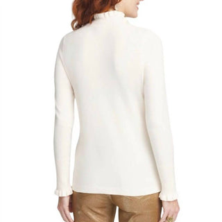 Chico'S - Ruffle Turtleneck Sweater