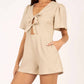 Elle Grey - Petra V-neck Romper