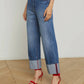 L'Agence - Leighton Uh/r Cuff Stovep Jeans