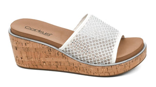 Calçados Corkys - Saltos plataforma Let's Mesh Around para mulheres