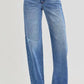 Risen - Tummy Control High Rise Wide Leg Jeans