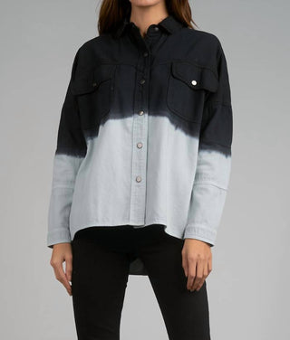 Elan - Jaqueta Dip Dye Rock &amp; Roll