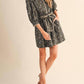 &Merci - Puff Sleeve Floral Mini Dress