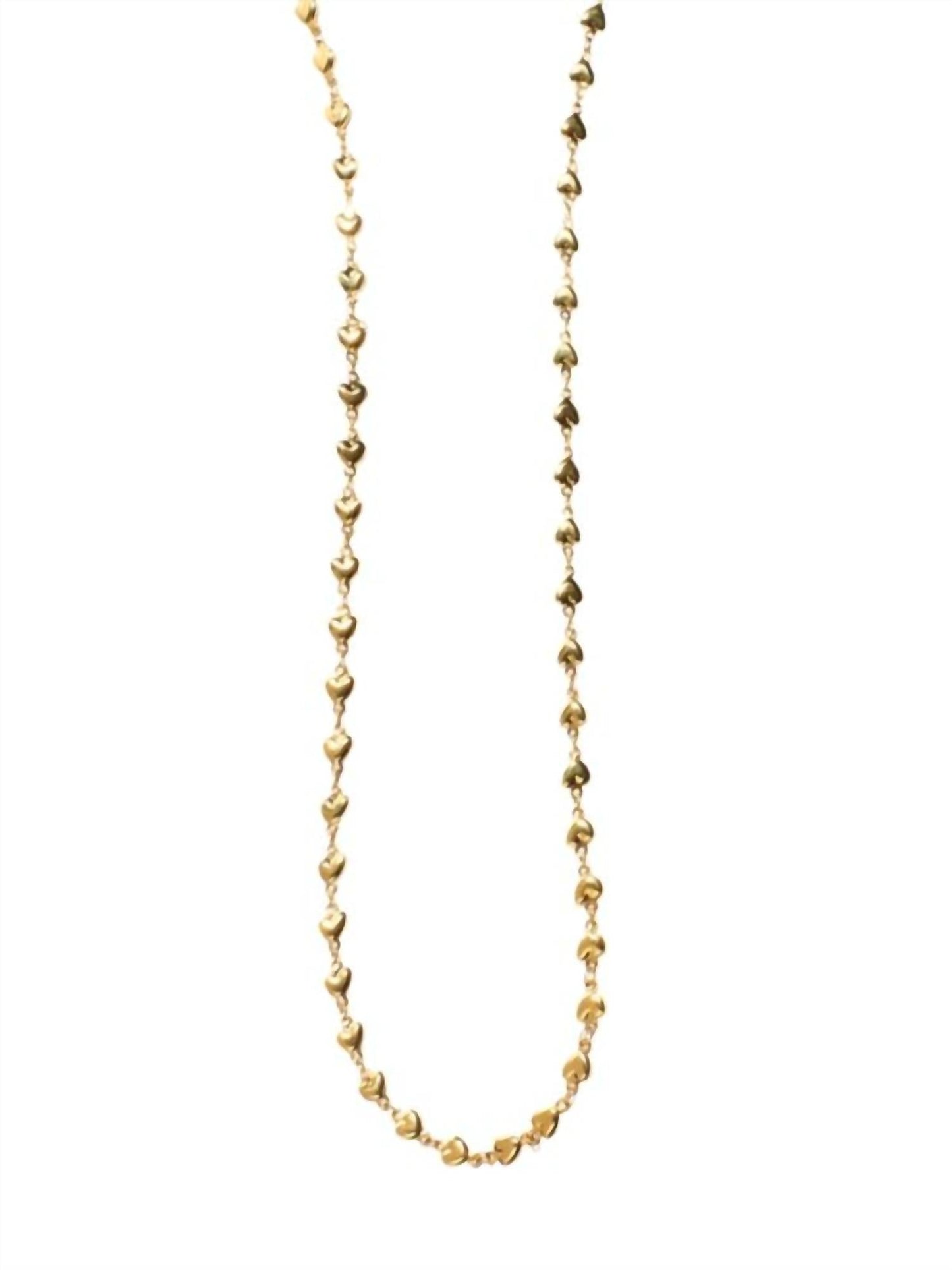 Lele Sadoughi - Women's Puffed Heart Mask & Eyeglass Chain