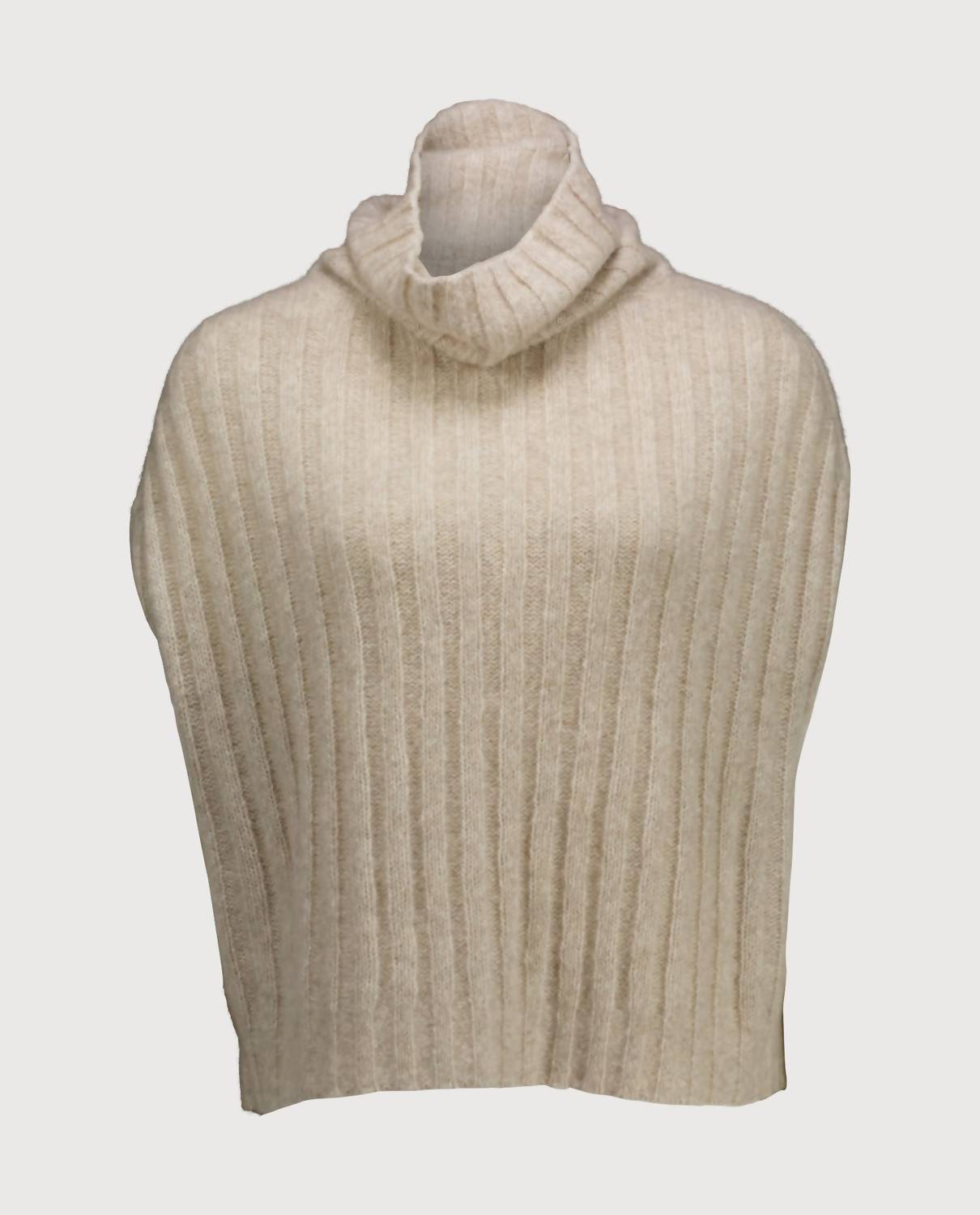 Allude - Ribbed Turtleneck Vest