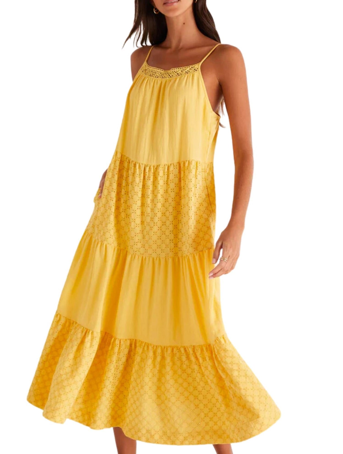 Z Supply - DALILAH EYELET MIDI DRESS