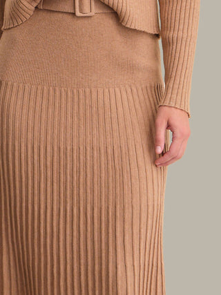 525 America - Rory Pleated Midi Skirt