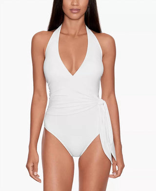 Ralph Lauren - Halter Side-tie One Piece Swimsuit
