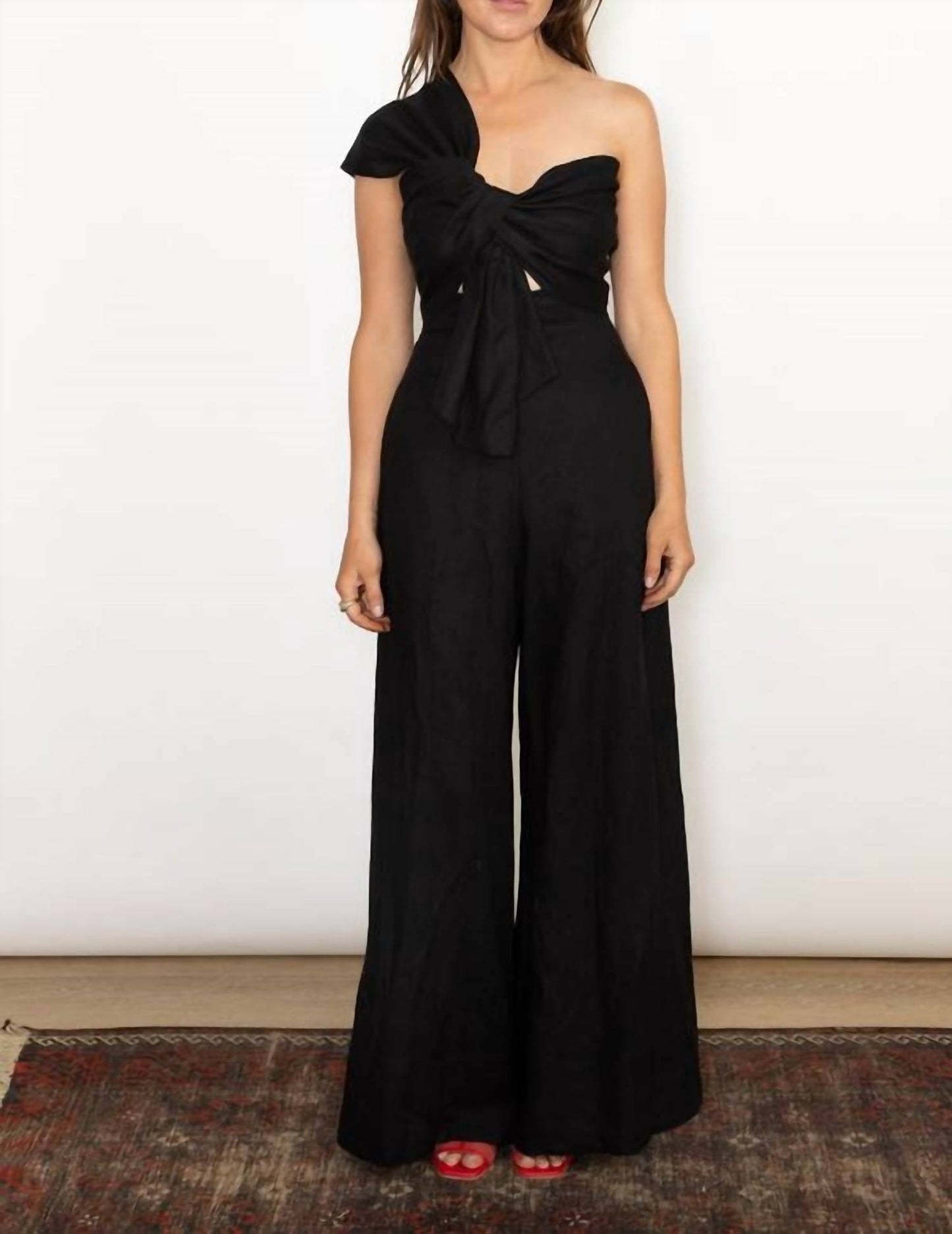 Just Bee Queen - Eden One Shoulder Jumpsuit