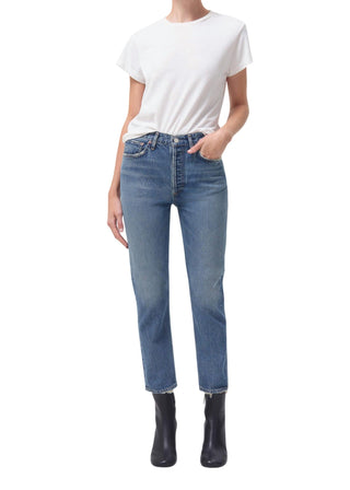 Agolde - Calça Jeans Cropped Riley