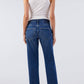 Amo - Libby Mid Rise Tapered Leg Jean