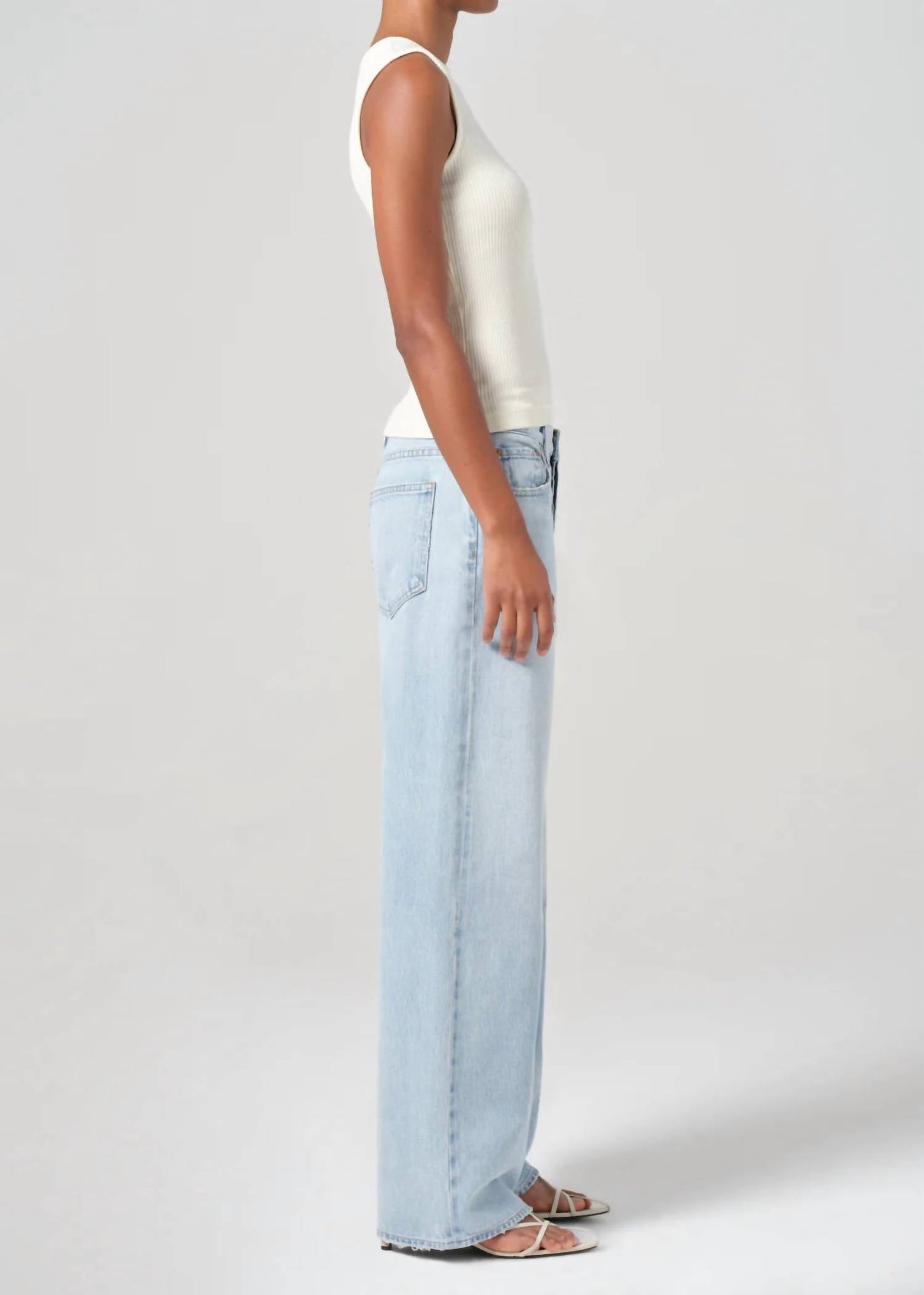 Agolde - Women's Low Slung Baggy Jeans