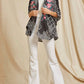 Andree By Unit - Floral Embroidered Kimono Jacket