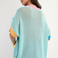 Easel - Flower Patch Knit Sweater Pullover