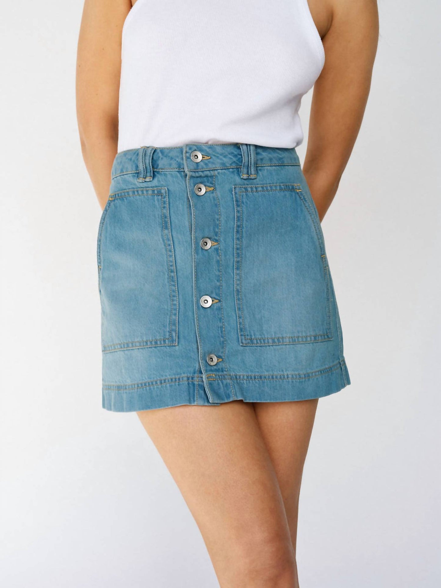 Sanctuary - All Buttoned Up Skirt