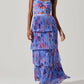 Astr - Daytona Pleated Floral Maxi Dress