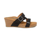 Aetrex - Women's Kimmy Arch Support Wedge Sandals