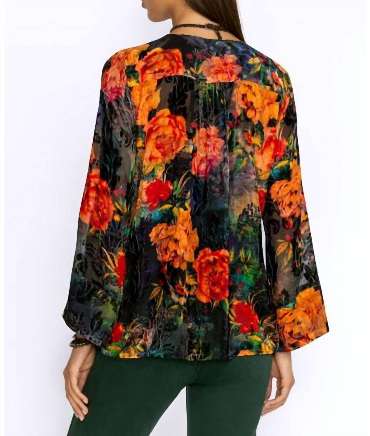 Johnny Was - BOTINA BURNOUT BLOUSE