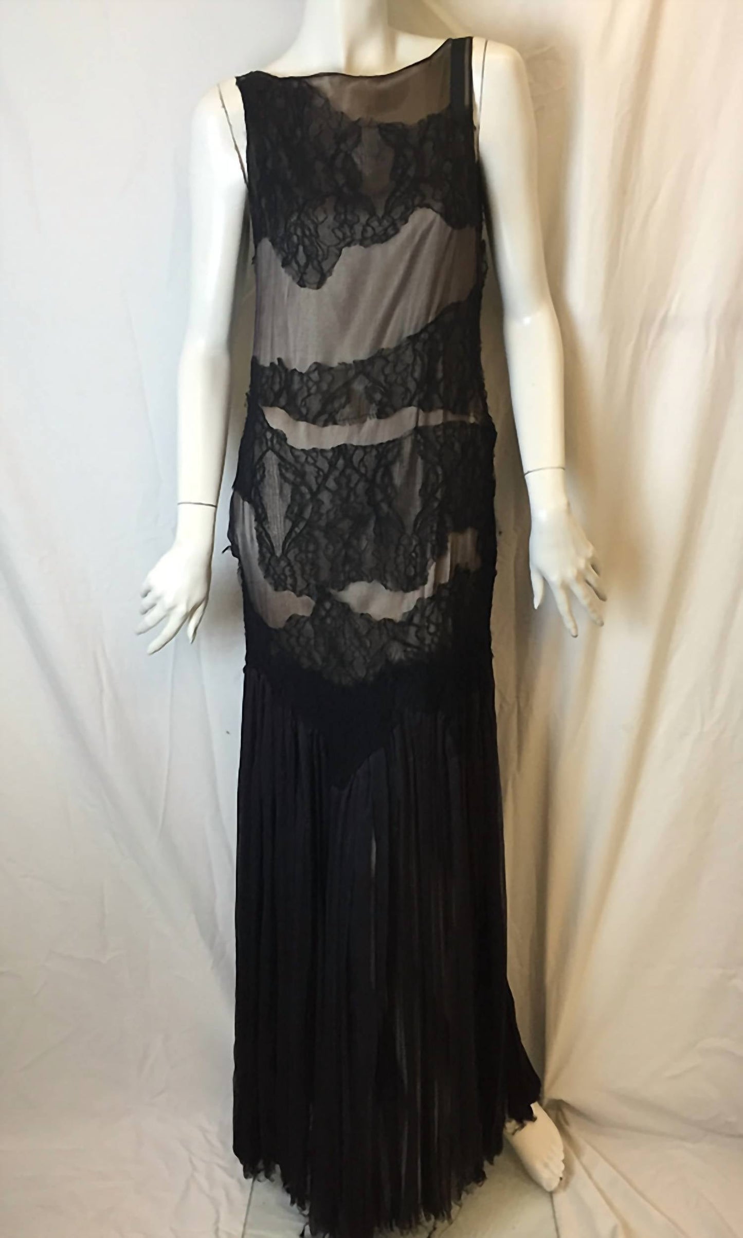 Angelo Tarlazzi - Women's Lace Chiffon Gown