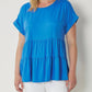 Entro - Short Sleeve Tiered Tunic